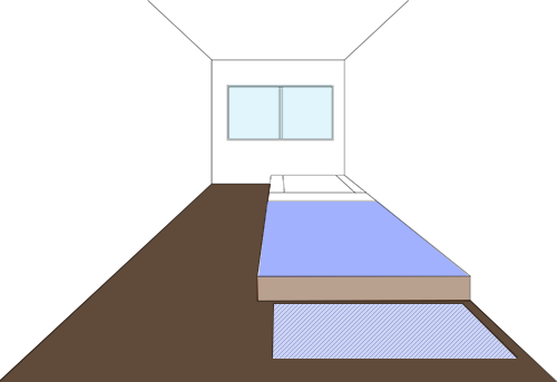 どう敷く?寝室のベッド周りのラグの敷き方5つの方法&おしゃれ実例